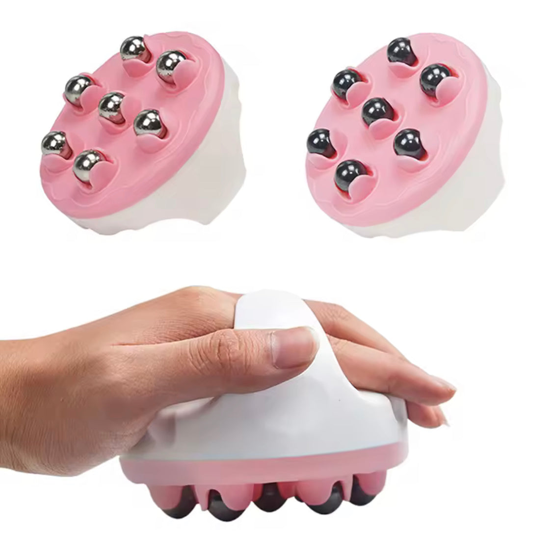 Roller Ball Massager, 7 Beads Multifunctional Massage Roller Ball Massager, Portable Health Care Massage Instrument, Magnetic Bead Steel Full Body Muscles Relax Massage Tool Roller Ball Massager, 7 Beads Multifunctional Massage Roller Ball Massager, Portable Health Care Massage Instrument, Magnetic Bead Steel Full Body Muscles Relax Massage Tool